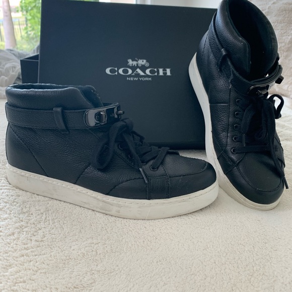 Coach fashion sneakers size 8 - Picture 2 of 5